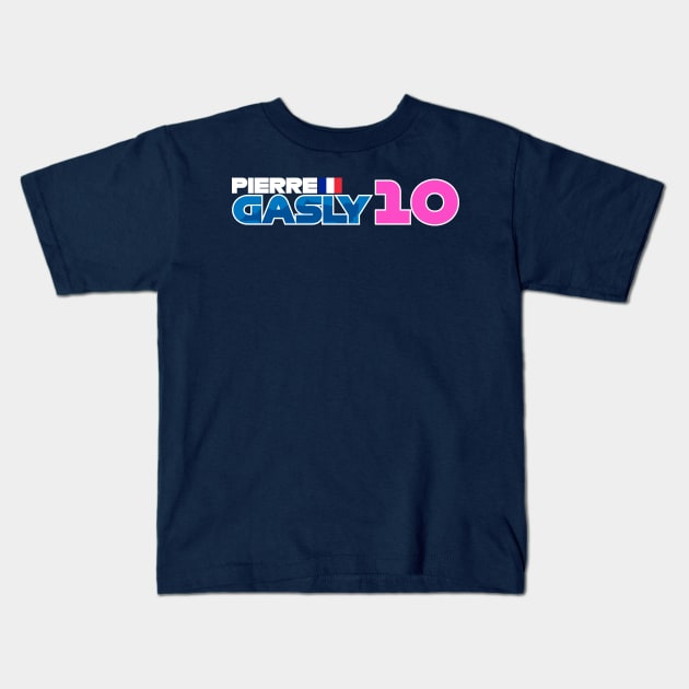 Pierre Gasly '23 Kids T-Shirt by SteamboatJoe